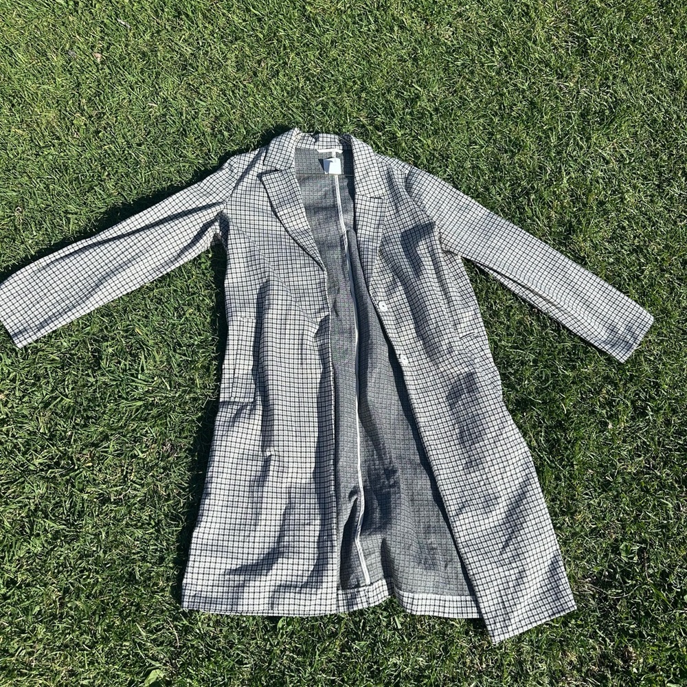 Women's Checkered Coat